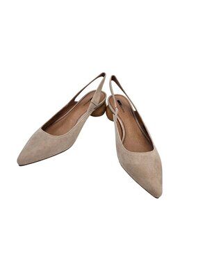 NWT/NIB Matiko Circa Suede Leather Pointy Toe Ball Heel Shoes Size 39/US 8.5
